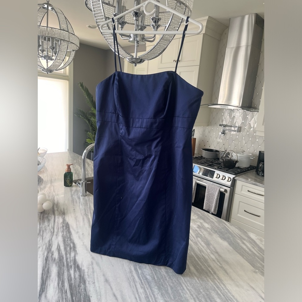 Cute summer dress size 18 navy blue for the hottest summer day